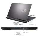 Notebook Gamer ASUS ROG Strix G17 G713PV‑HX165W – AMD Ryzen 9 7940HX – 32GB RAM – 1TB SSD – RTX 4060 8GB – Pantalla 17,3” Full HD 144Hz – Windows 11 Home – Excelente (Reacondicionado)