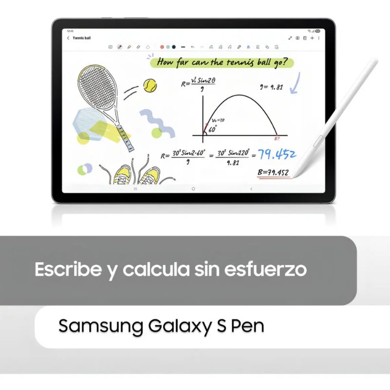 Samsung Galaxy Tab S10 Lite – 128GB – 6GB RAM – 13” OLED – Android 13 – Gris – Nueva
