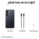Samsung Galaxy S25 – Snapdragon 8 Elite – 12GB RAM – 256GB – Pantalla 6,2” Dynamic AMOLED 2X – Negro Azulado – Android 15 – Nuevo