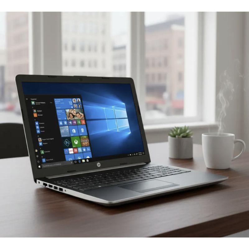 Notebook HP 15‑da0012la – Intel Core i7‑8550U – 8GB DDR4 – SSD 1TB – NVIDIA MX130 2GB – Pantalla 15,6” FHD – Windows 11 Home – Excelente (Reacondicionado)