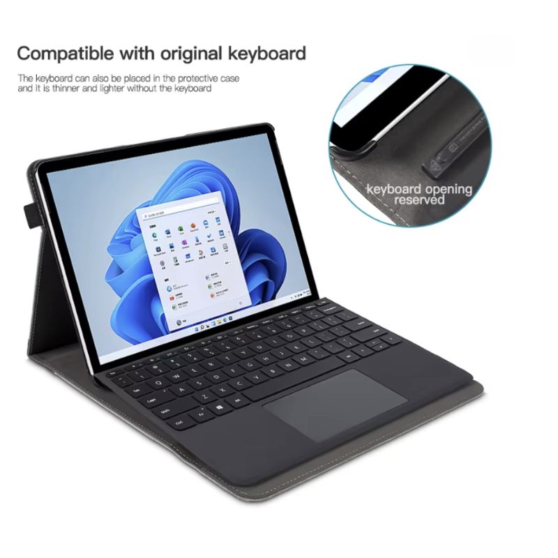 Teclado Bluetooth RGB Inglés + Lápiz Óptico | Microsoft Surface Pro 8/9/10/11/X – Nuevo (copiar)