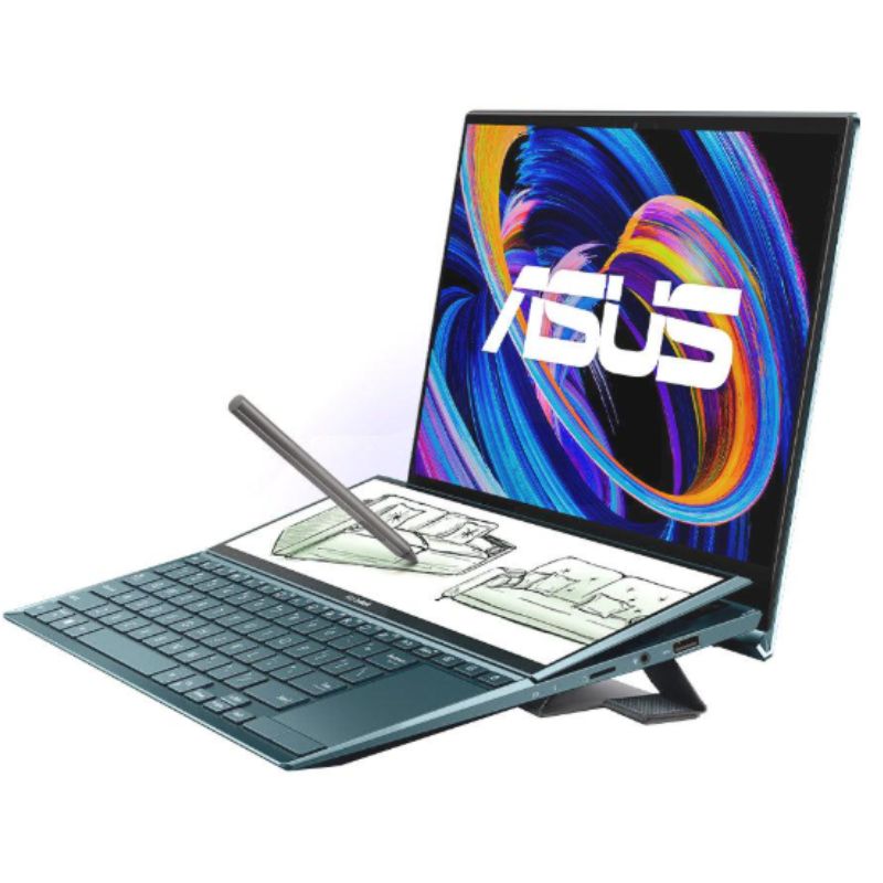 Notebook 14" ASUS ZenBook Duo UX482EAR Intel i7 Doble Pantalla Touch (Reacondicionado Excelente)
