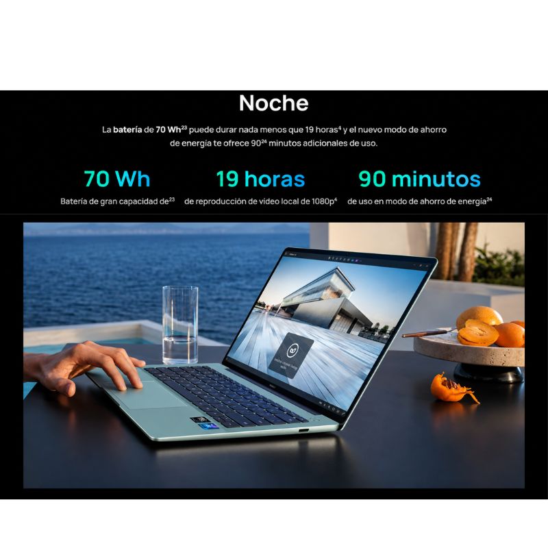 Notebook 14.2" HUAWEI MateBook 14 (2024) Intel Ultra 5 OLED 2.8K Touch (Reacondicionado Excelente)
