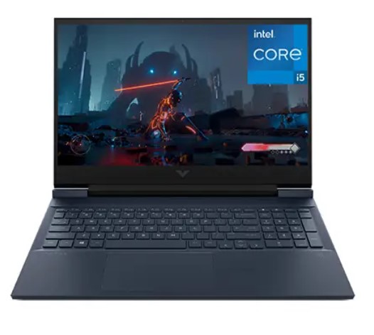 Notebook Gamer HP® Victus 16-d0514la Intel Core i5-11400H NVIDIA GeForce RTX 3060 6GB, 32GB RAM, 512GB SSD PCIe, 16.1", Azul Metálico , Win 11, Batería hasta 6 horas y 45 minutos