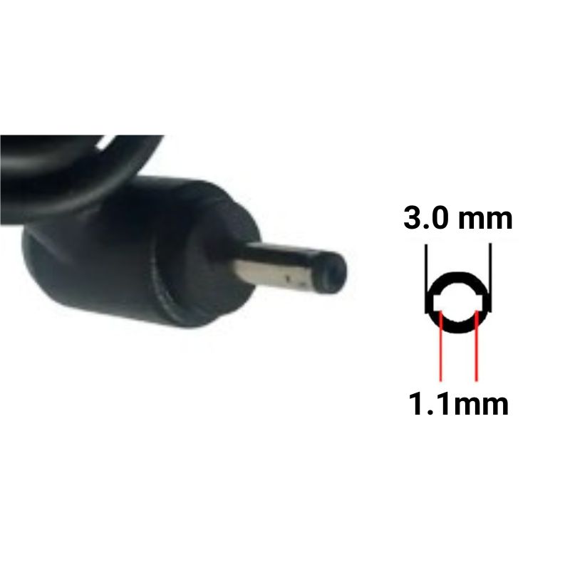 Cargador Asus Original 45W  Punta Fina 3.0 x 1.1mm  19V 2.37A
