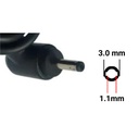 Cargador Asus Original 45W  Punta Fina 3.0 x 1.1mm  19V 2.37A