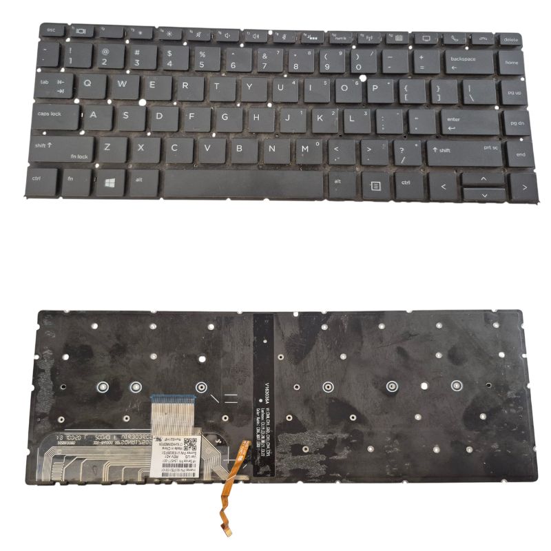 Teclado HP Pavilion Inglés Negro Retroiluminado  P/N V163026FS1
