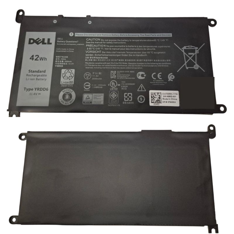 Batería Original Dell YRDD6 42Wh 11.4V  Inspiron, Vostro, Latitude