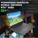 Notebook Gamer HP Victus 15-fa0025la – Core i5, 8GB RAM, SSD 512GB, RTX 3050, 144Hz
