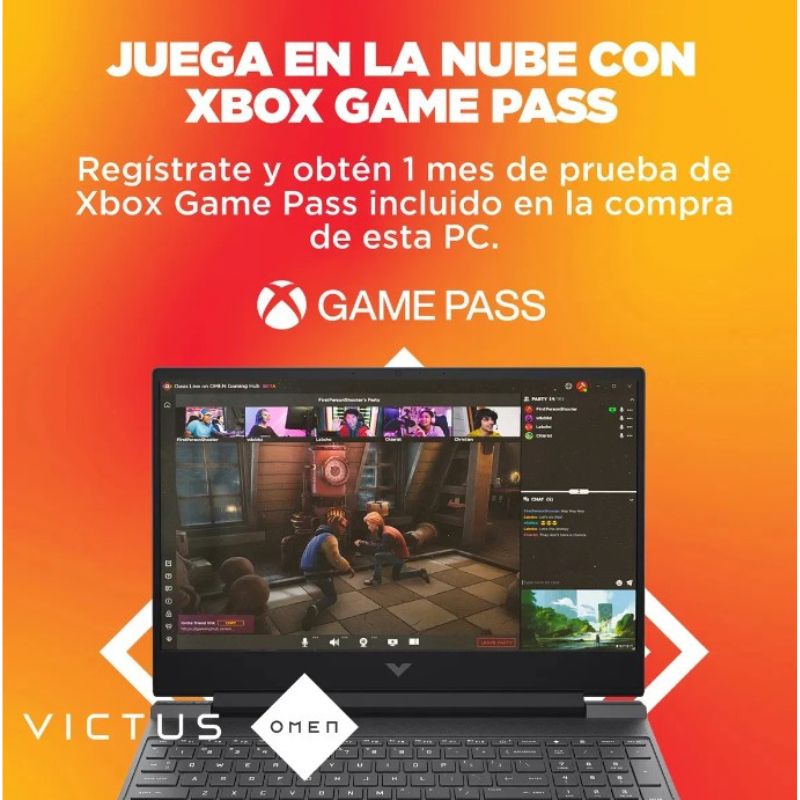Notebook Gamer HP Victus 15-fa0025la – Core i5, 8GB RAM, SSD 512GB, RTX 3050, 144Hz