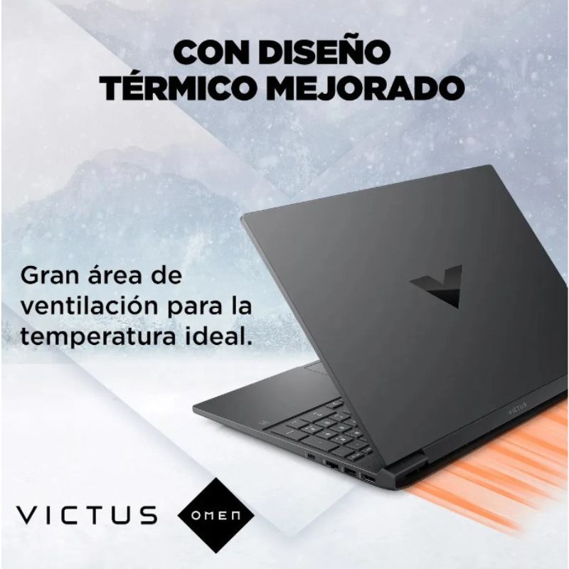 Notebook Gamer HP Victus 15-fb2015la – Ryzen 5, 16GB DDR5, SSD 1TB, RTX 3050 6GB, 144Hz