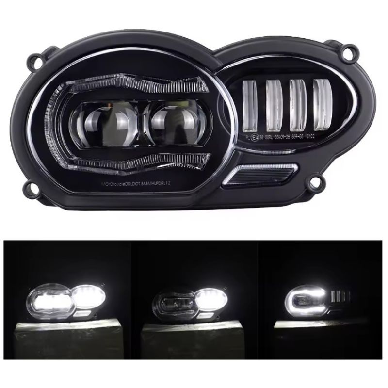 Faro delantero LED 12V para BMW R1200GS / R1200GS Adventure – 2005–2013