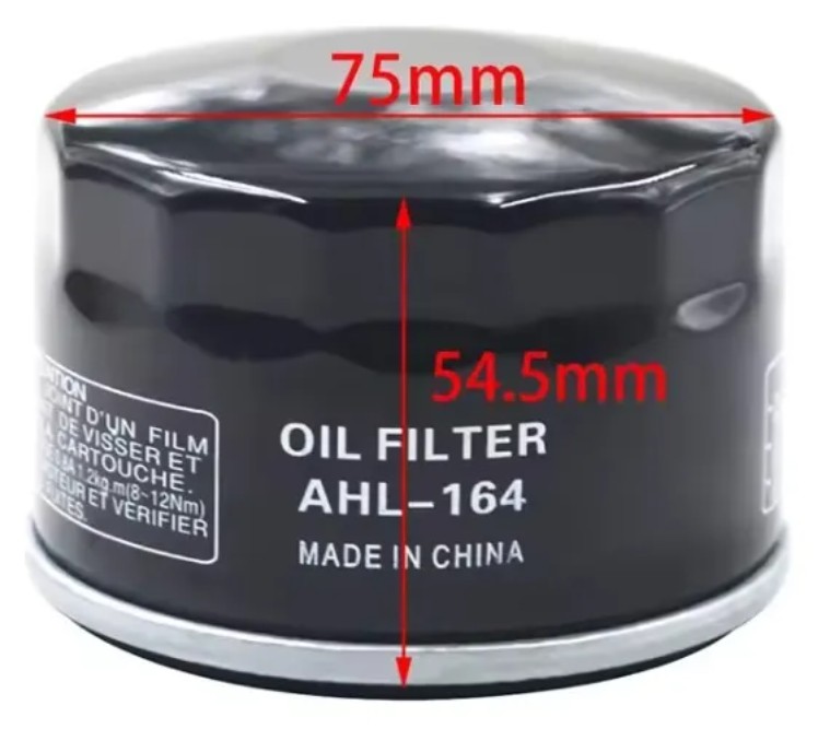 Filtro de aceite para moto BMW – Parte 164 / AHL-164