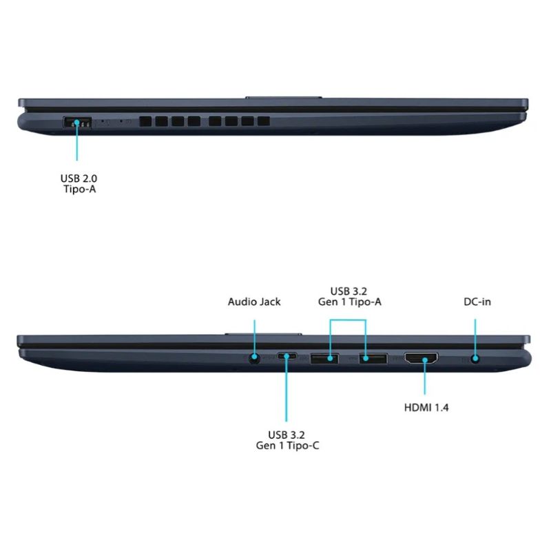 Notebook nuevo – Asus Vivobook 15 X1502VA-NJ848W – Intel Core i5 13ª Gen