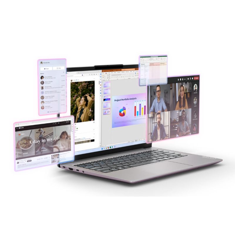 Notebook Lenovo IdeaPad Slim 5 14IMH9 – Intel Core Ultra 7‑155H – 16GB RAM – 1TB SSD – Pantalla 14” WUXGA – Teclado Español Retroiluminado – Nuevo sin caja