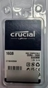 Crucial® Memoria para Mac 16GB SoDimm DDR4 2666MHz CT16G4S266M