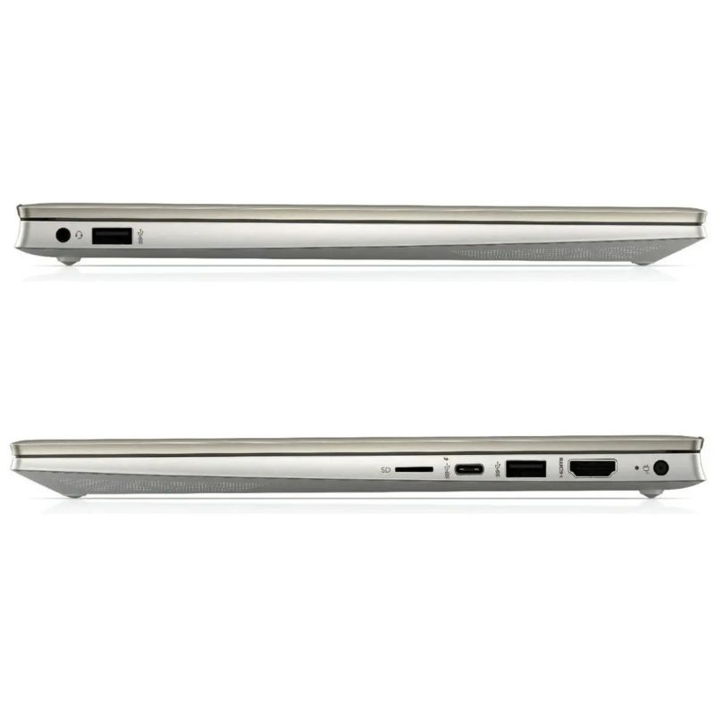 Notebook HP Pavilion 14‑dv2003la – Intel Core i7‑1255U – 12GB RAM – 512GB SSD – Pantalla 14” Full HD – Dorado cálido – Windows 11 Home – Reacondicionado Excelente