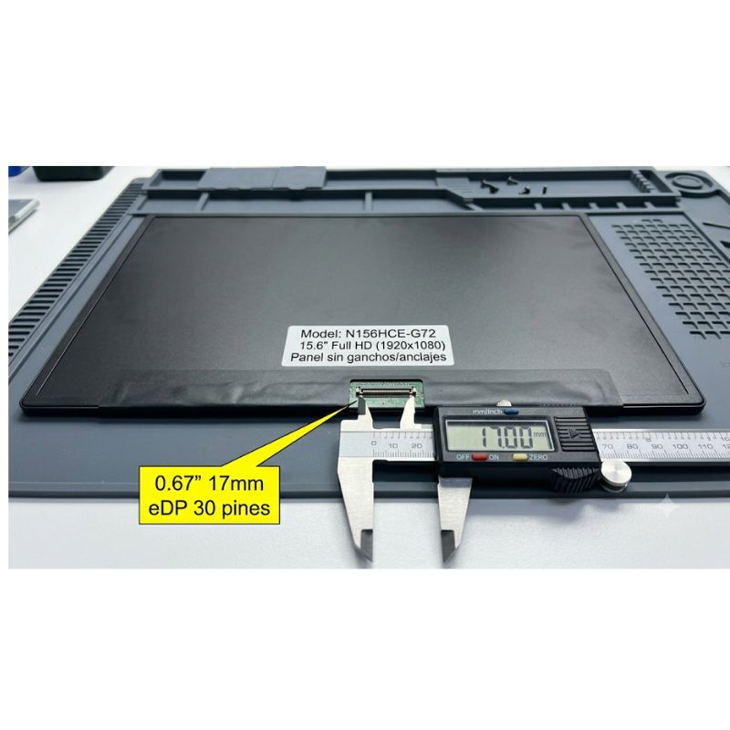 Pantalla nueva N156HCE‑G72 REV.C1 – 15,6” Full HD – eDP 30 pines – Repuesto Original – NeedCom Chile