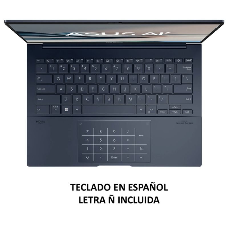 Notebook ASUS Zenbook 14 OLED UX3405CA‑SU931W – Intel Core Ultra 7 255H – 16GB RAM – 1TB SSD – Pantalla táctil OLED 14” 2.8K 120Hz – Windows 11 Home – Excelente (Reacondicionado)