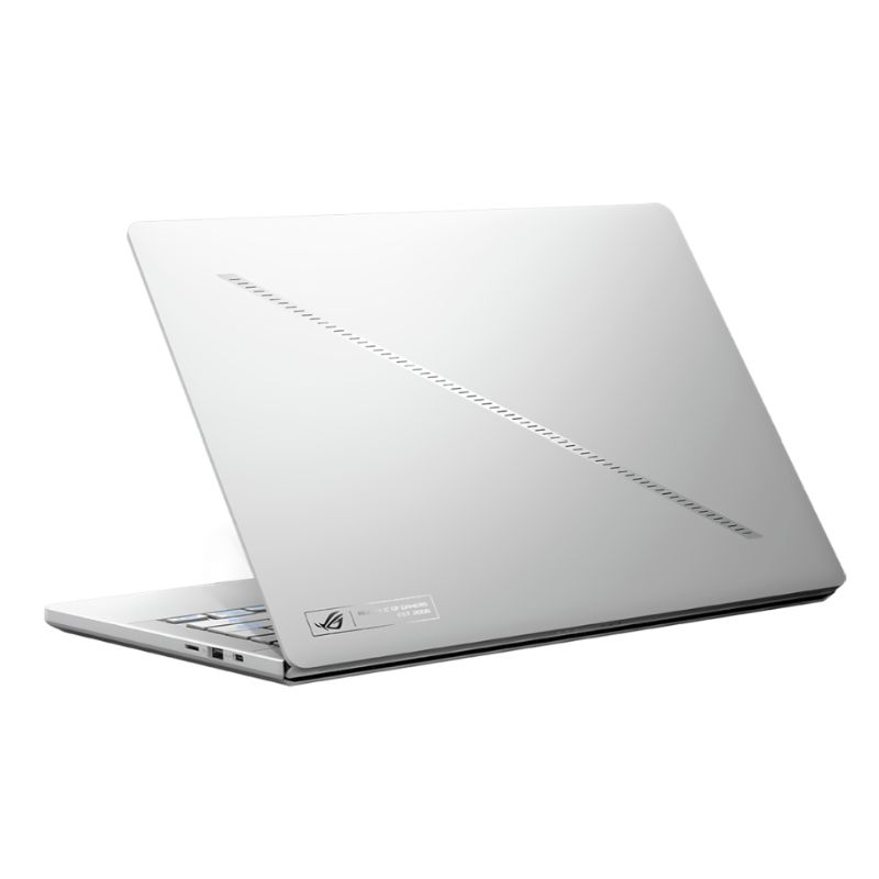 Notebook Gamer ASUS ROG Zephyrus G14 GA403UV‑G14.R94060 – AMD Ryzen 9 8945HS – 16GB RAM – 1TB SSD – Pantalla OLED WQXGA+ 14” 120Hz – RTX 4060 8GB – Blanco Platino – Windows 11 Home – Reacondicionado Excelente