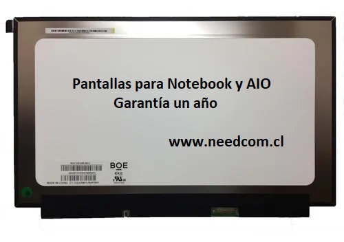 Pantalla Laptop 14&quot; HD NanoEdge 30 pin con anclajes