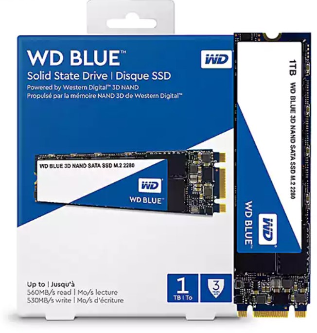 WD® SSD 1TB Sata3 M.2 2280 Blue
