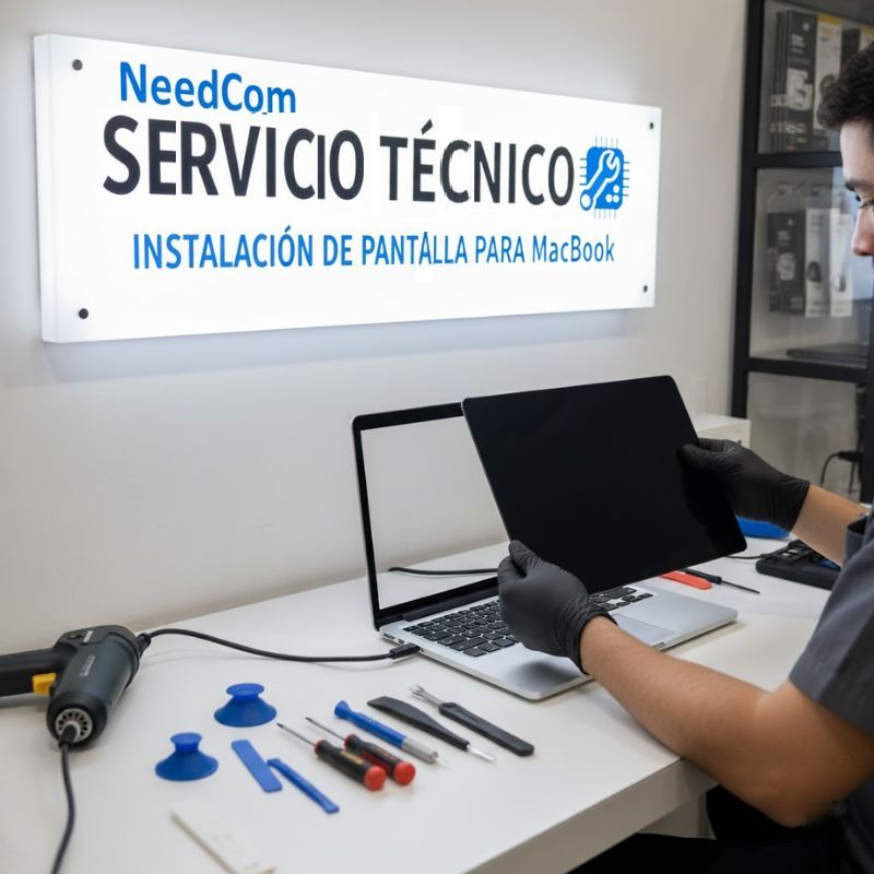 Servicio técnico – Instalación de pantalla para MacBook