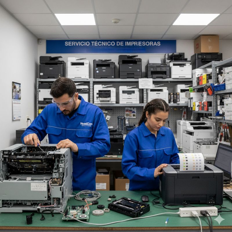 Servicio técnico – Mantención preventiva y correctiva para impresoras HP