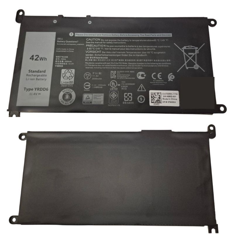 Batería compatible Dell YRDD6 – 42Wh / 11.4V