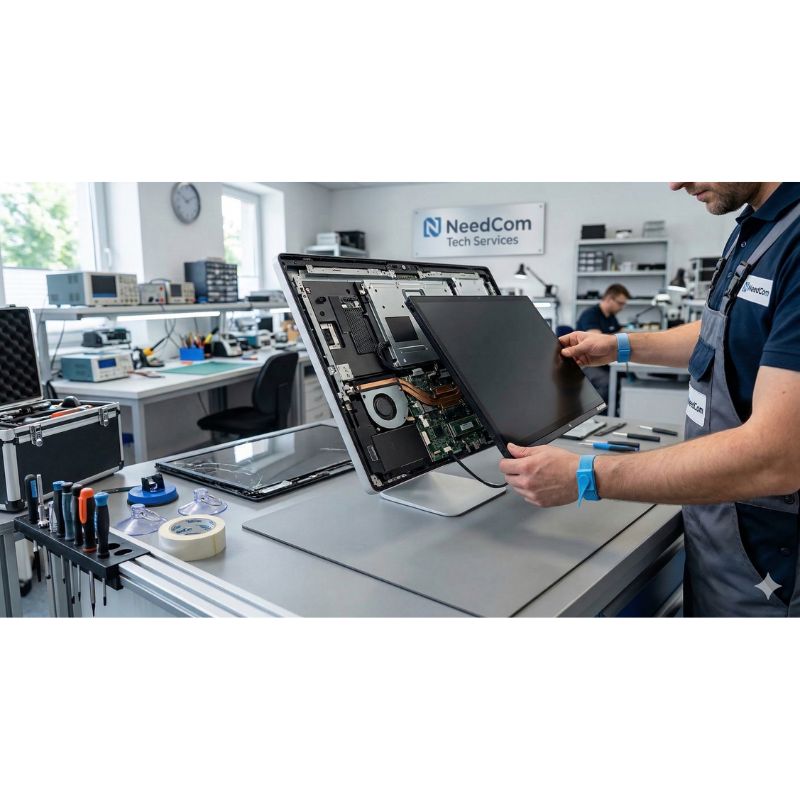 Instalación Profesional de Pantalla All‑in‑One (AIO)