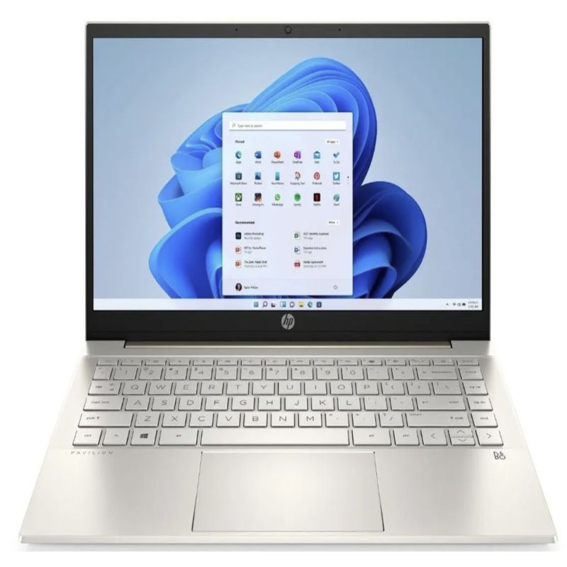 Notebook HP Pavilion 14‑dv2003la – Intel Core i7‑1255U – 12GB RAM – 512GB SSD – Pantalla 14” Full HD – Dorado cálido – Windows 11 Home – Reacondicionado Excelente