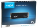 Crucial® SSD 500GB PCIe NVME M.2 P2 (copia)