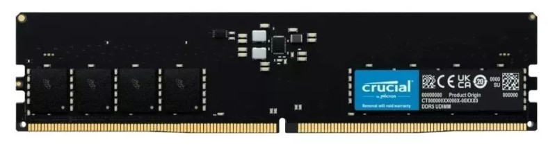 Crucial® Memoria RAM PC 16GB UDIMM DDR5 4800MHz