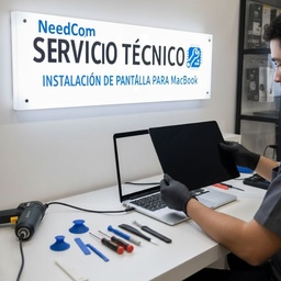 Servicio técnico – Instalación de pantalla para MacBook