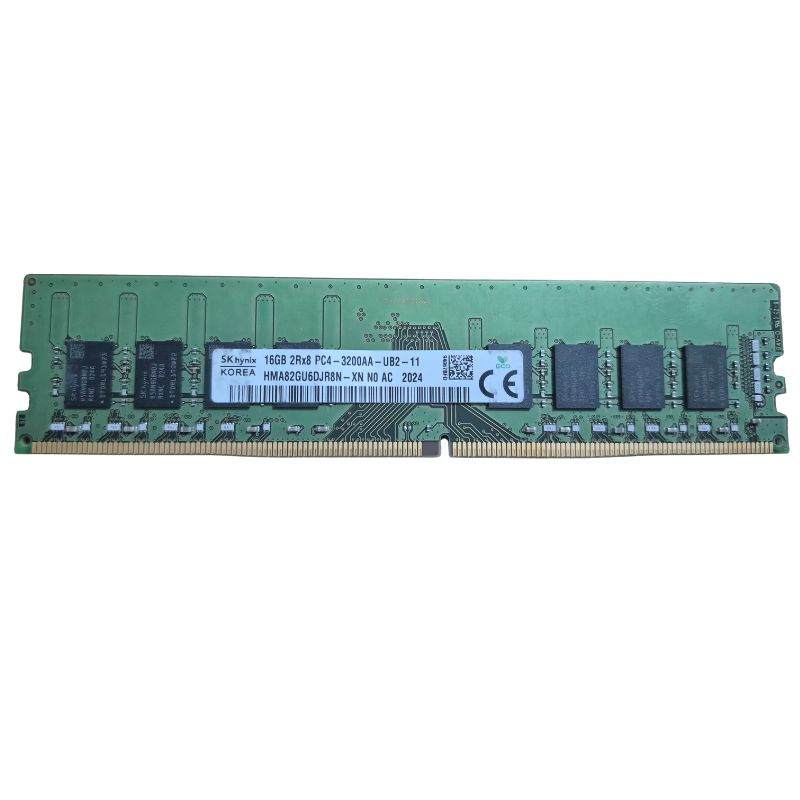 Memoria RAM SK hynix 16GB DDR4 3200 MHz Desktop UDIMM – Nueva (OEM, extraída de equipos nuevos)