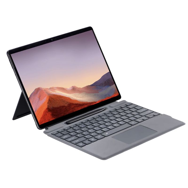 Teclado Bluetooth RGB Inglés + Lápiz Óptico | Microsoft Surface Pro 8/9/10/11/X – Nuevo