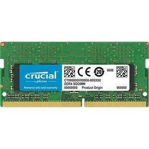 Crucial® Memoria Notebook 8GB So-DIMM DDR4 2666MHz